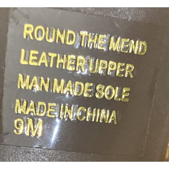 Aerosoles Round The Mend Womens Size 9M Tan Leather  Heeled Sandals shoes - Picture 8 of 8